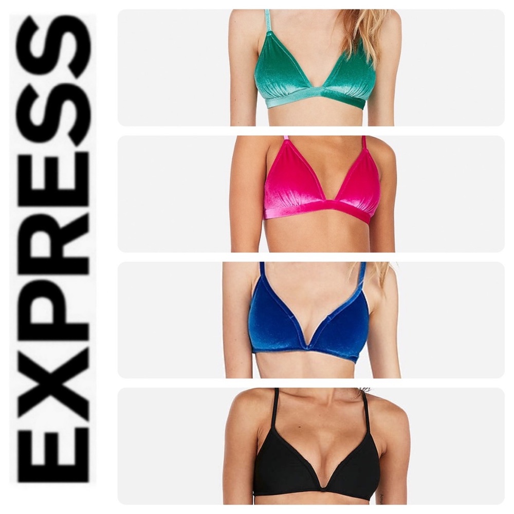 Express V-Wire Bikini Top, BNWOT | NBW